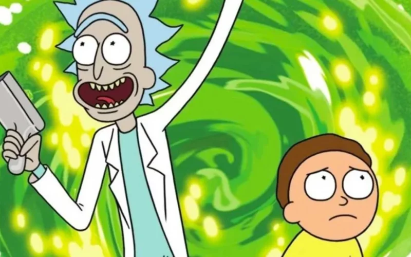 Primera imagen de Rick y Morty en su serie de anime